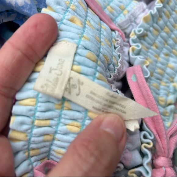 Matilda Jane Campfire Stories Romper Girls Happy And Free Tents Size 8 - Picture 6 of 6